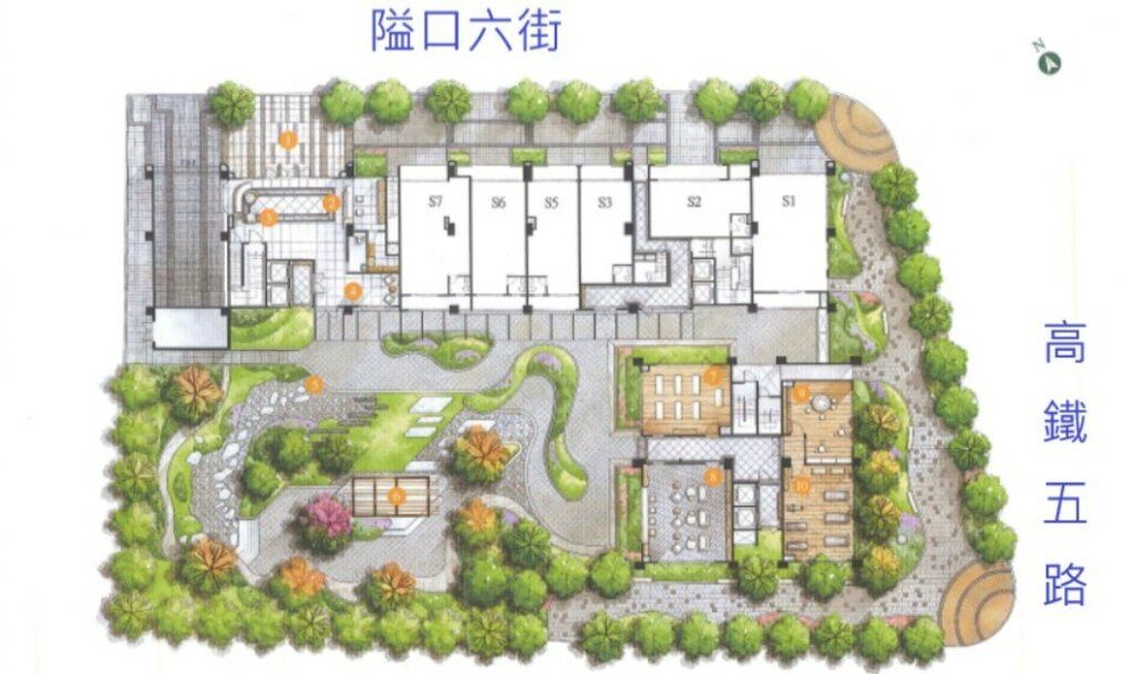 一森峰-公設平面圖