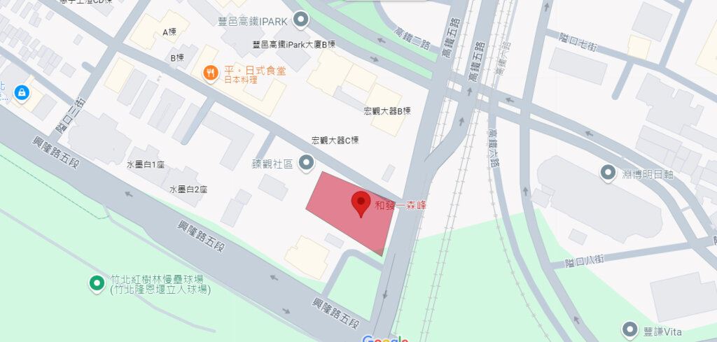一森峰-基地位置圖