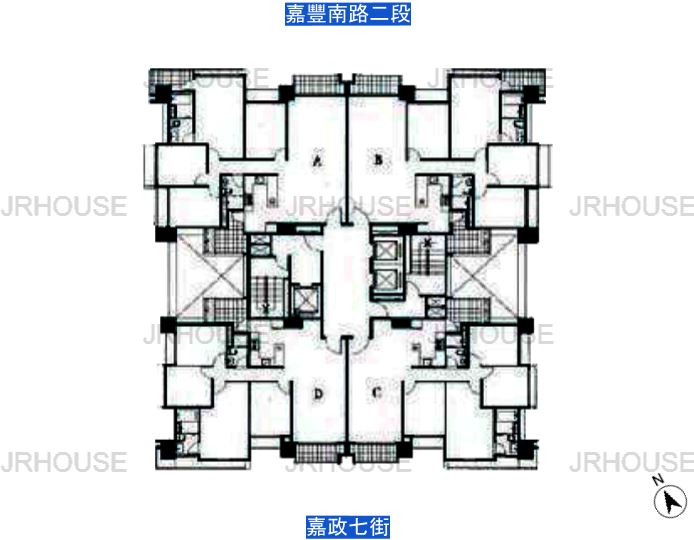 三上家天下-格局平面圖