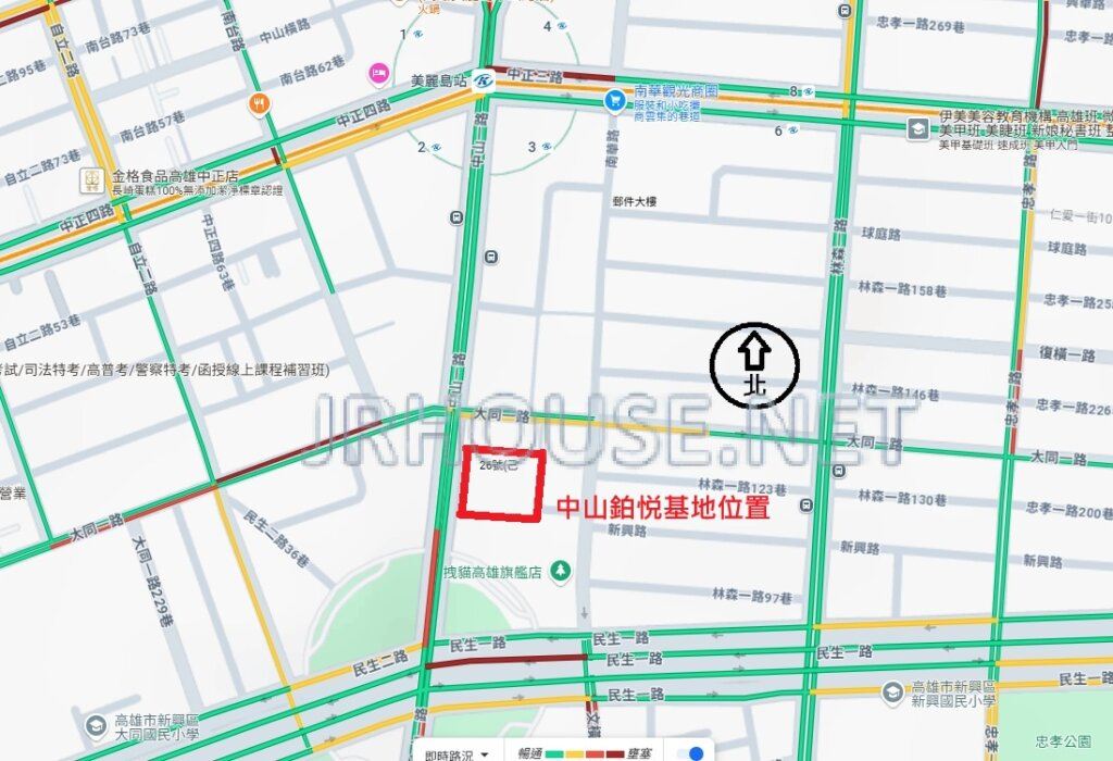 中山鉑悅-基地位置圖