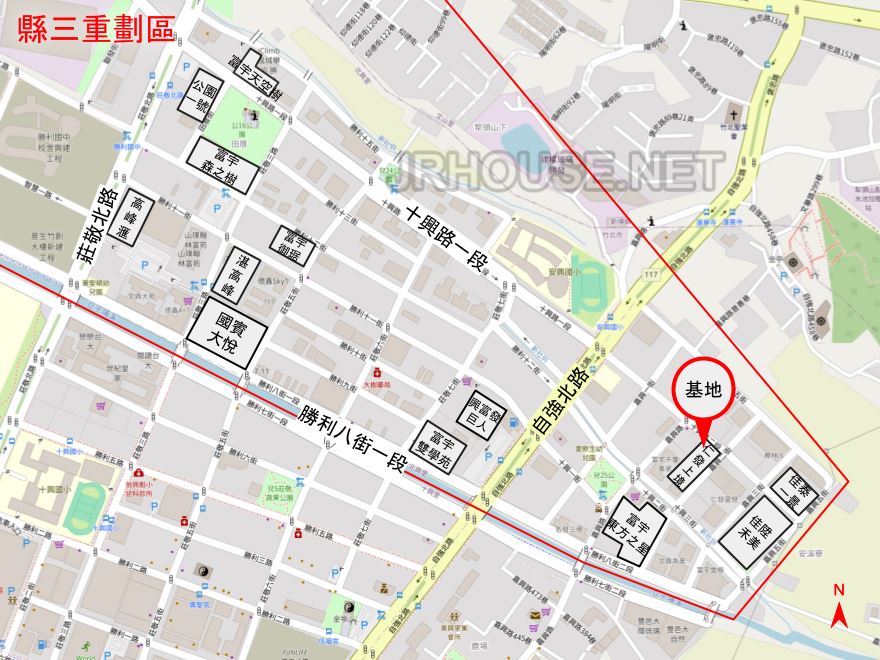 仁發上境-基地位置圖