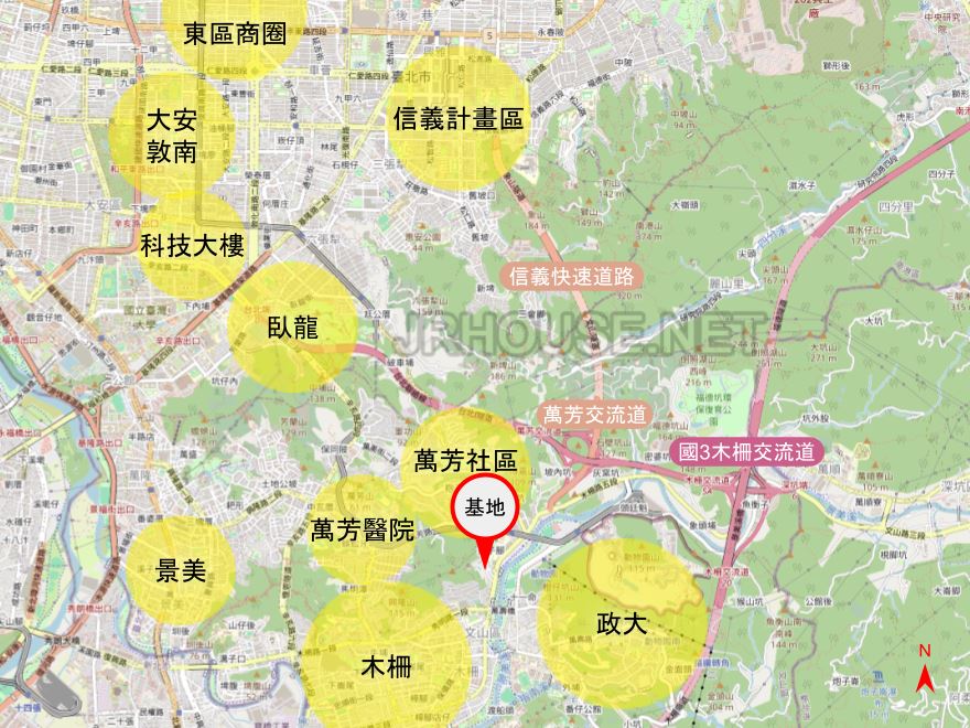 信義富境-地理位置圖