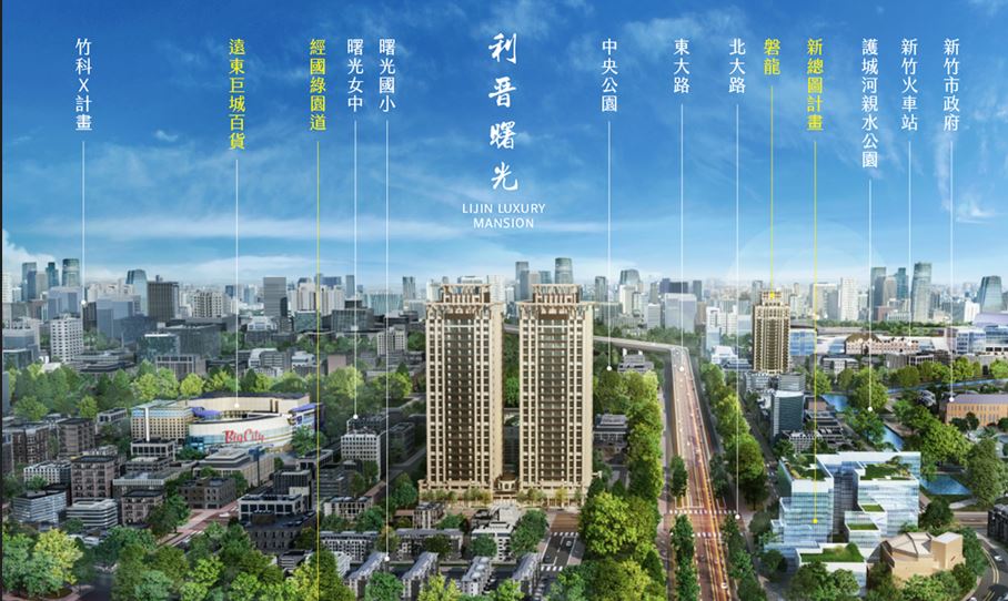 利晉曙光-生活機能圖