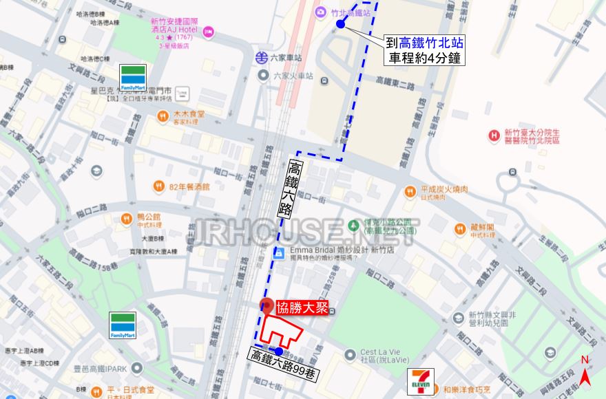 協勝大聚-基地位置圖