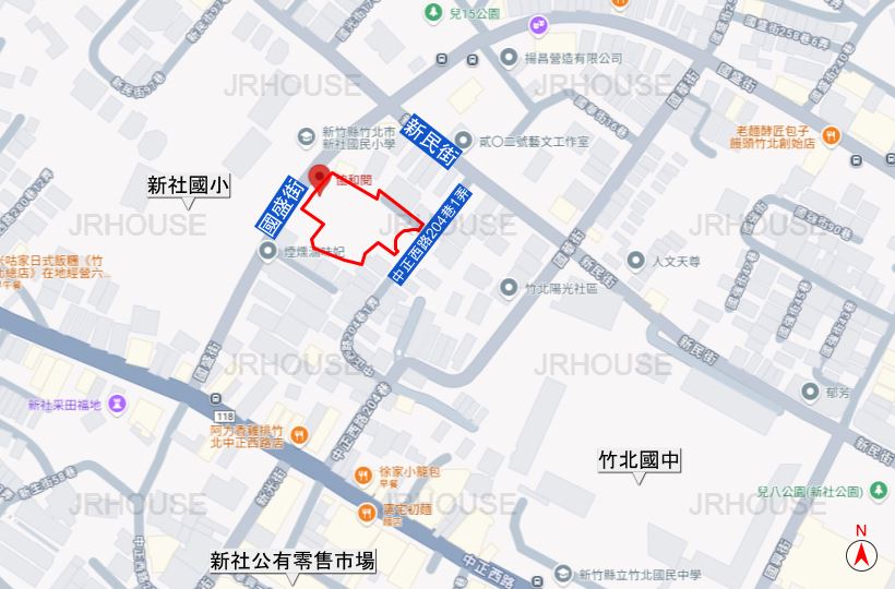協和閱-基地位置圖