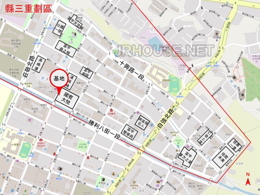國賓大悅-基地位置圖