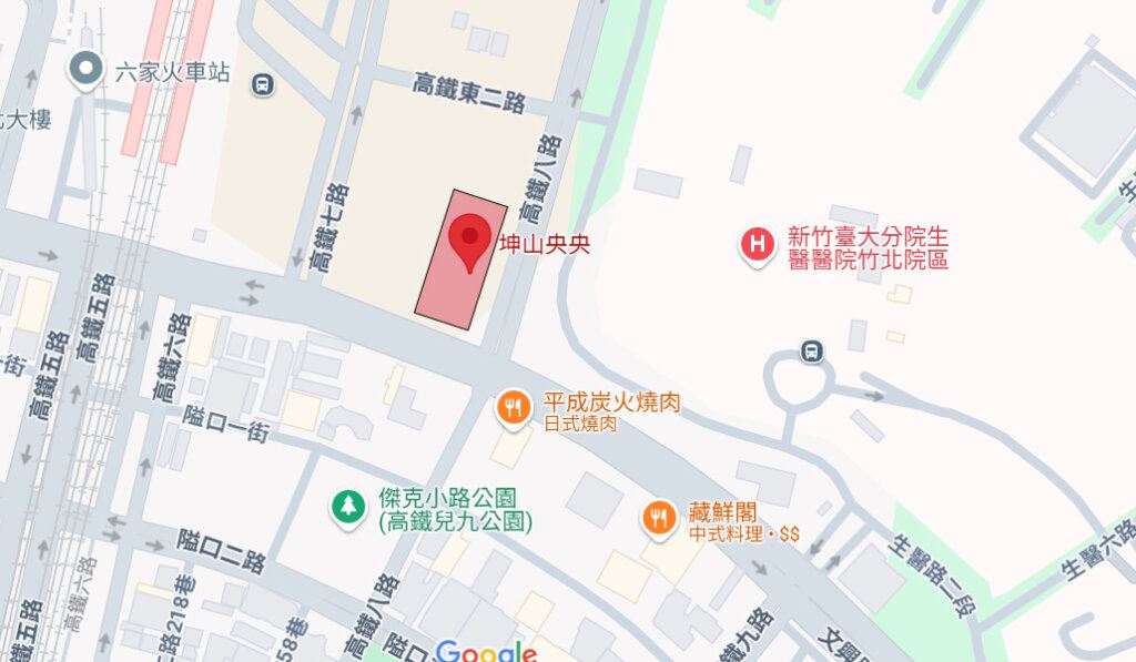 坤山央央-基地位置圖