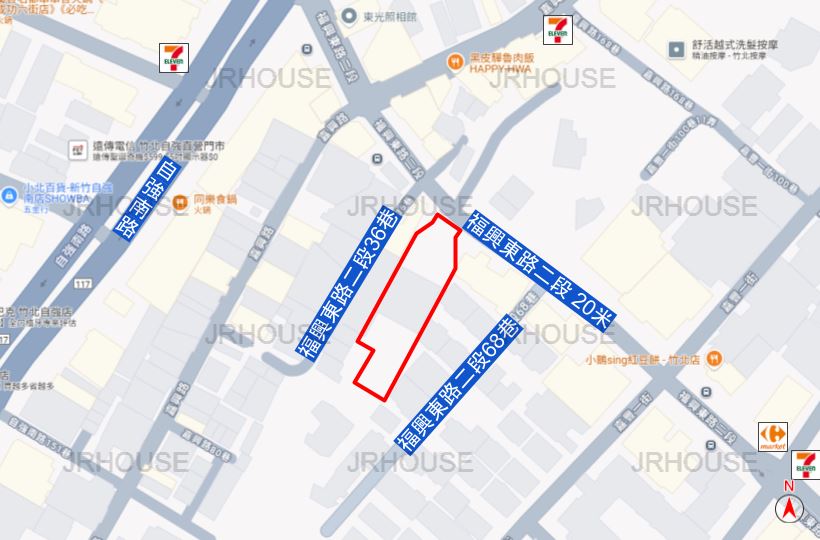 城心城邑-基地位置圖