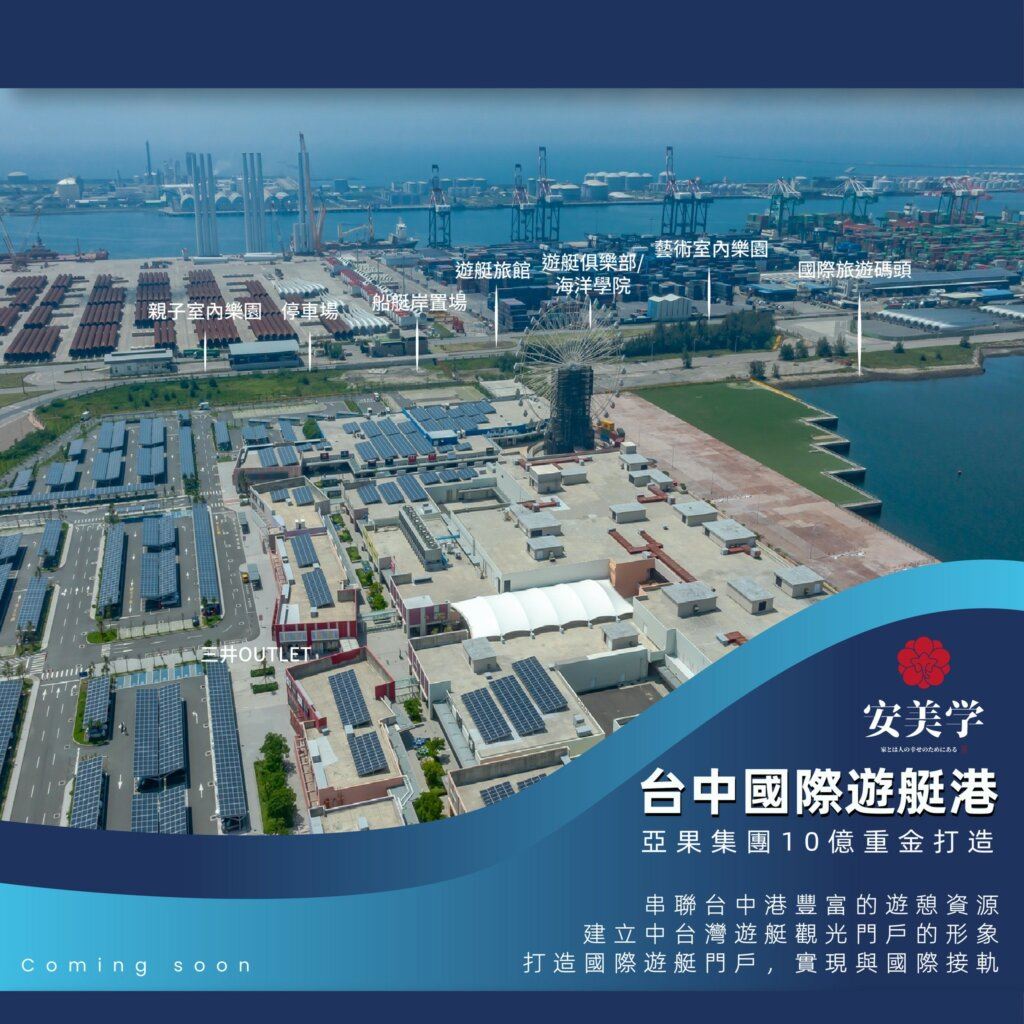 安美學-周邊機能空拍圖