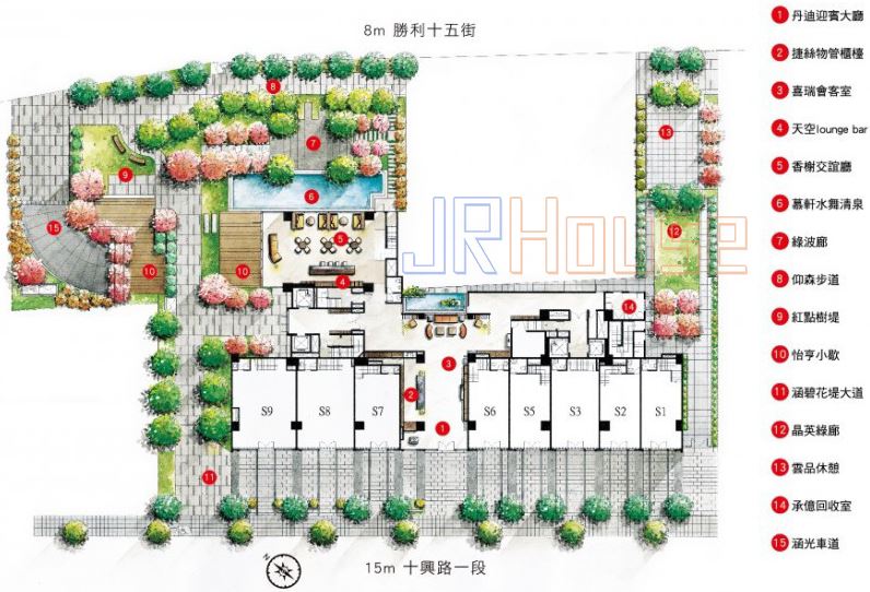 富宇天空樹-公設平面圖