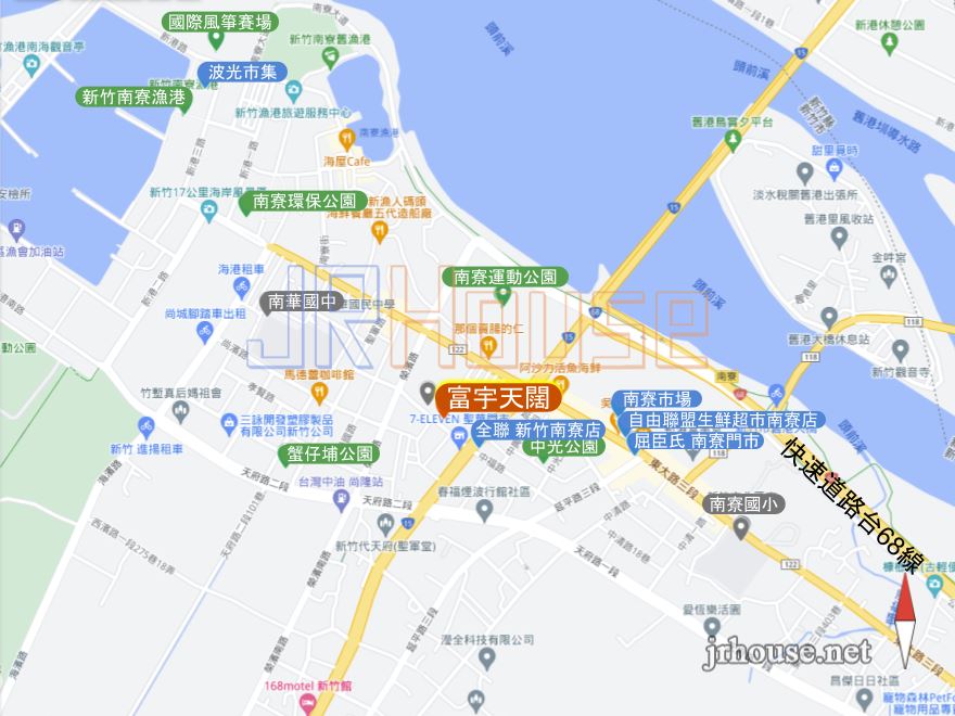 富宇天闊-基地位置圖