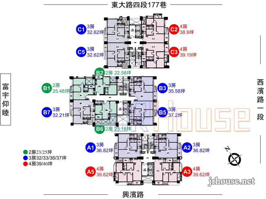 富宇天闊-格局平面圖