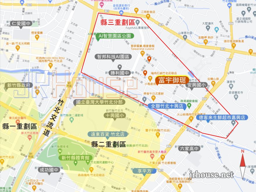 富宇御琚-基地位置圖