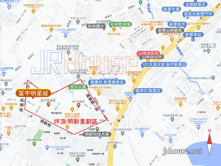 富宇明星綻-基地位置圖