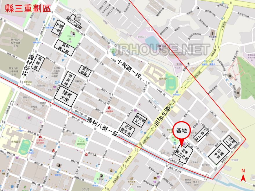 富宇東方之星-基地位置圖