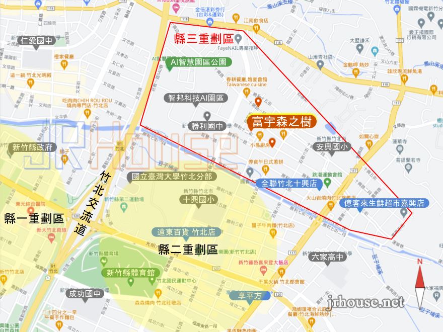 富宇森之樹-基地位置圖