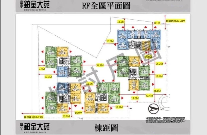 富宇鉑金大苑-8816-格局平面圖
