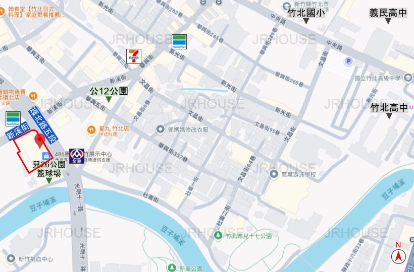 實心甜-基地位置圖