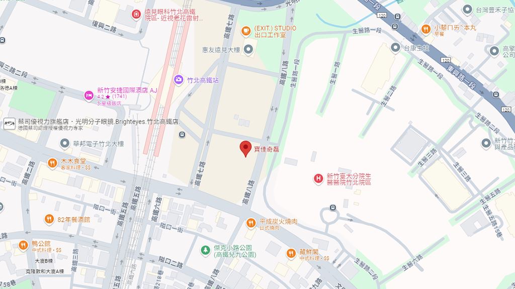 寶佳奇磊-基地位置圖