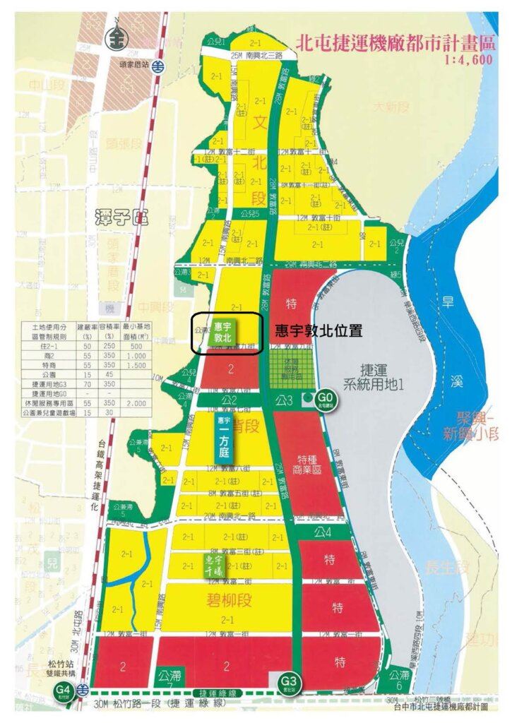 惠宇敦北-都市計畫圖
