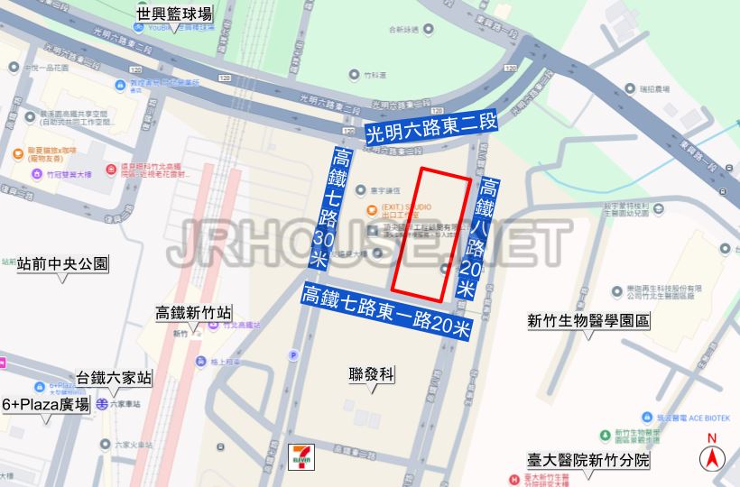 惠宇謙和-基地位置圖