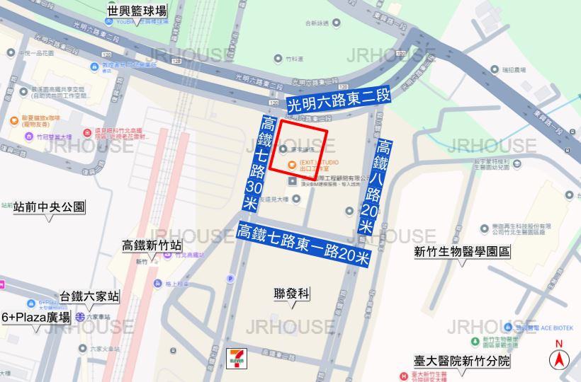 惠宇謙恆-基地位置圖