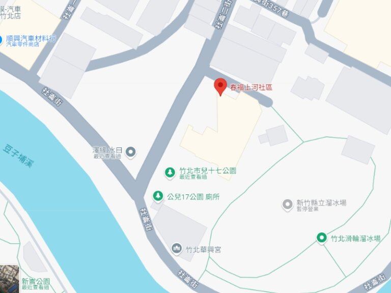 春福上河-基地位置圖