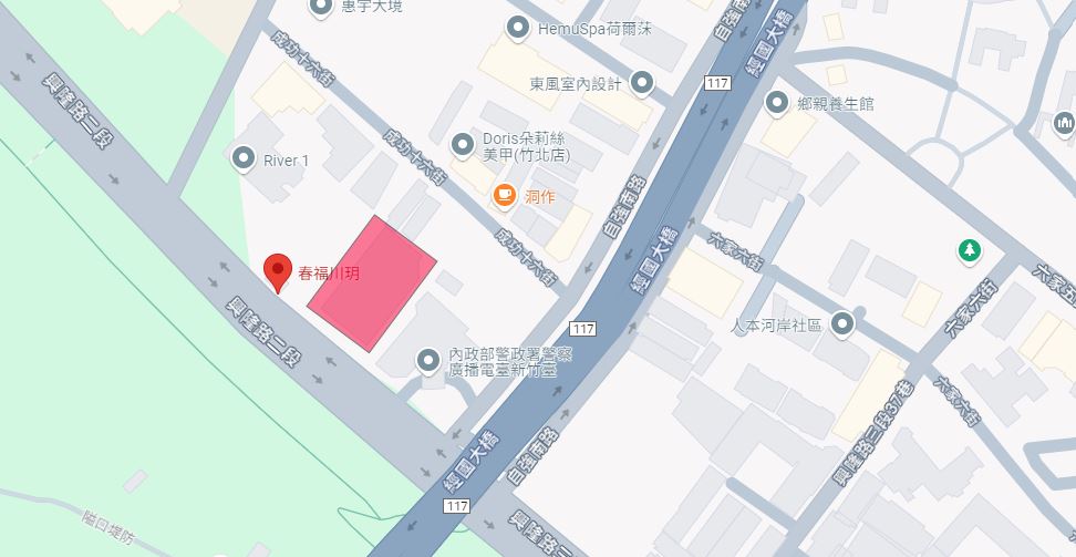 春福川玥-基地位置圖