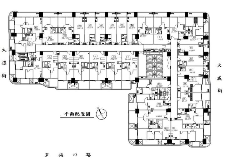 港灣1號院-格局平面圖