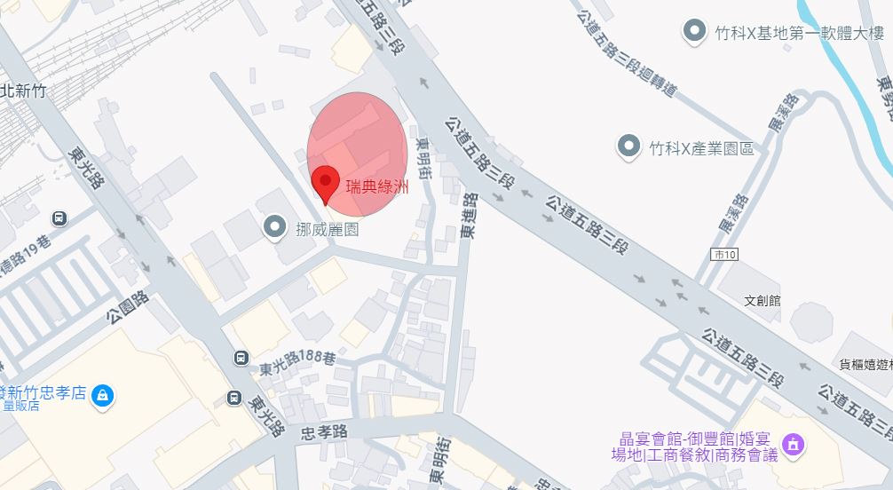 瑞典綠洲-基地位置圖