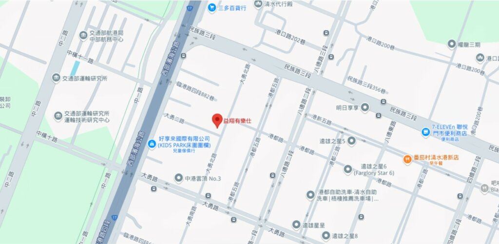 益翔有樂仕-基地位置圖