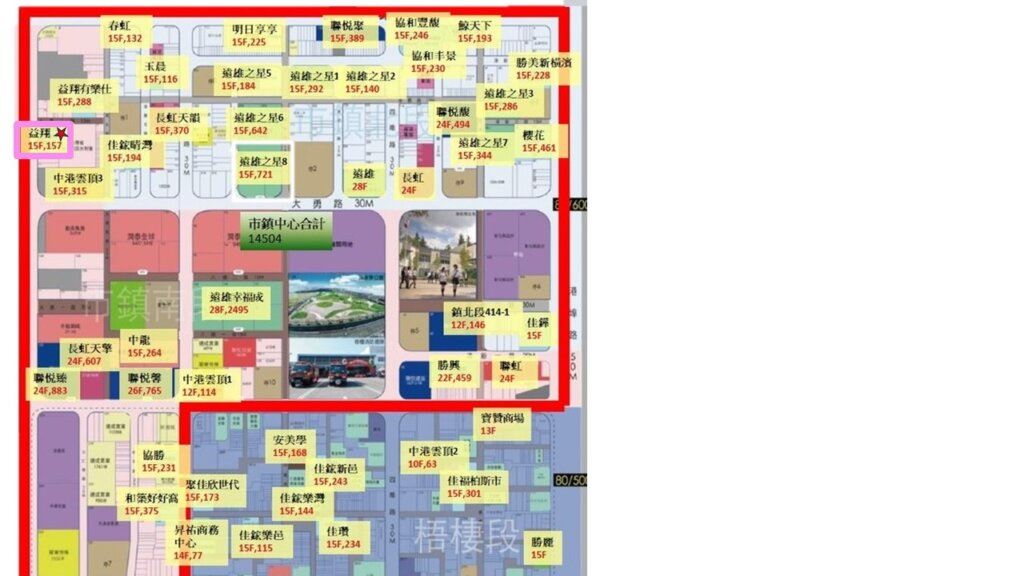 益翔有藝仕-台中港相對位置