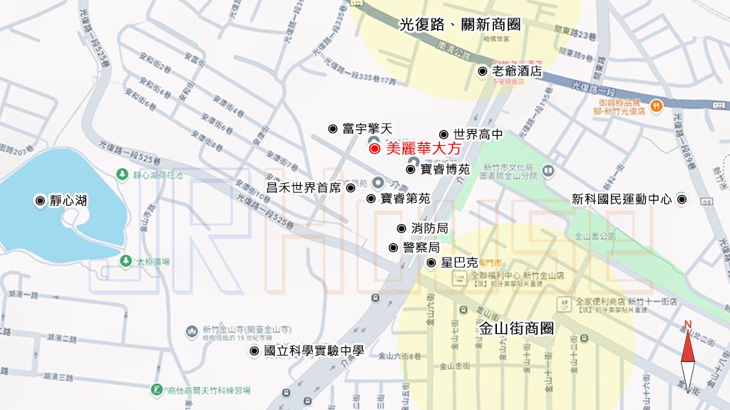 美麗華大方-基地位置圖