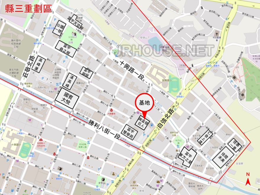 興富發巨人-基地位置圖