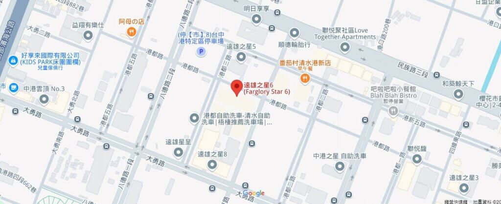 遠雄之星6-基地位置圖