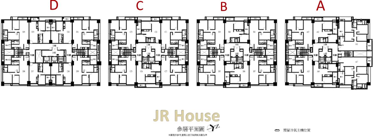 長虹天韻-格局平面圖