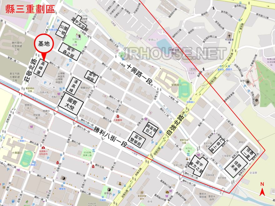 高峰滙-基地位置圖