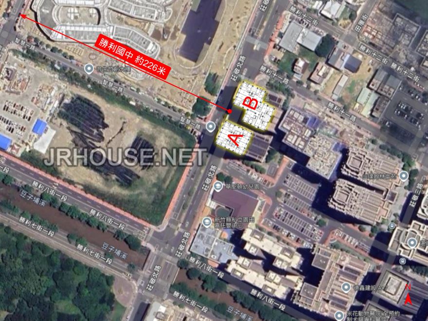 高峰滙-格局相對位置空拍圖-遠景