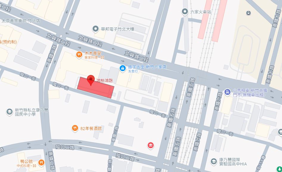 鴻喆鴻磬-基地位置圖