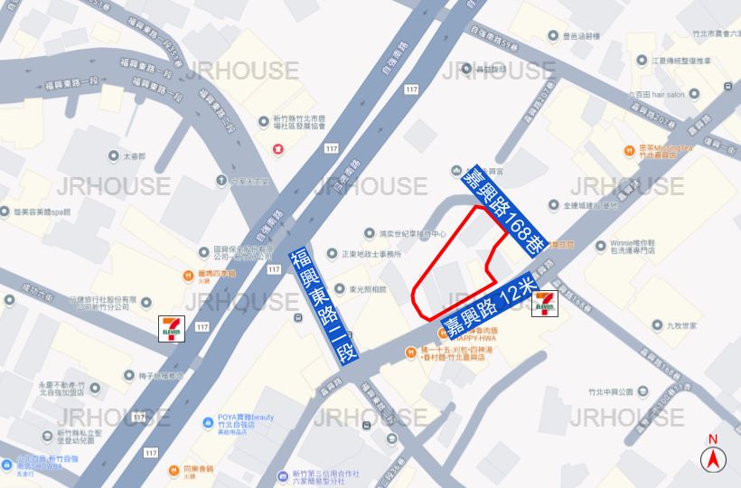 鴻奕世紀享-基地位置圖